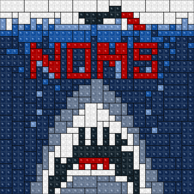 NOMS brick mosaic