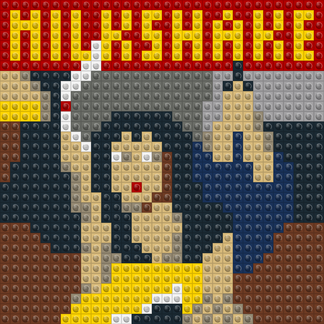MIA — dancer brick mosaic wall art kit