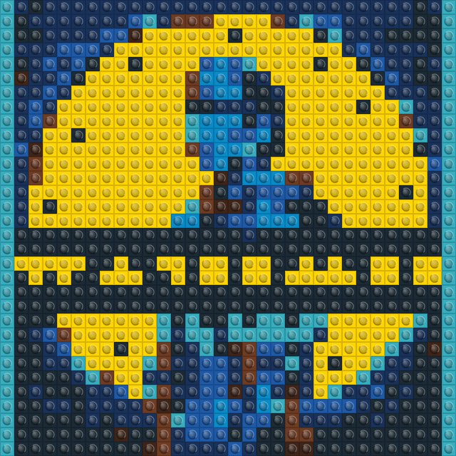 TICK — watcher brick mosaic wall art kit